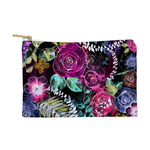 Holly Sharpe Rose Garden at Night Pouch