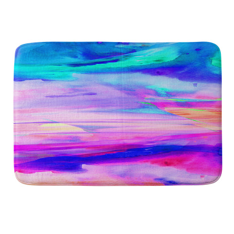 Holly Sharpe Sky Sunset Memory Foam Bath Mat