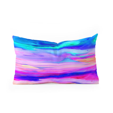 Holly Sharpe Sky Sunset Oblong Throw Pillow