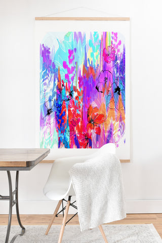 Holly Sharpe Summer Rain Art Print And Hanger