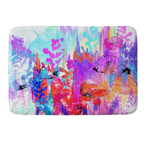 Holly Sharpe Summer Rain Memory Foam Bath Mat