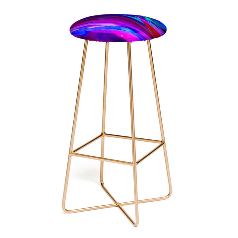 Holly Sharpe Sunset Sky at Night Bar Stool