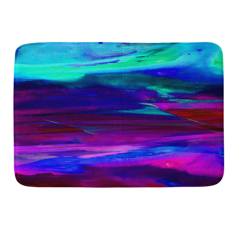 Holly Sharpe Sunset Sky at Night Memory Foam Bath Mat