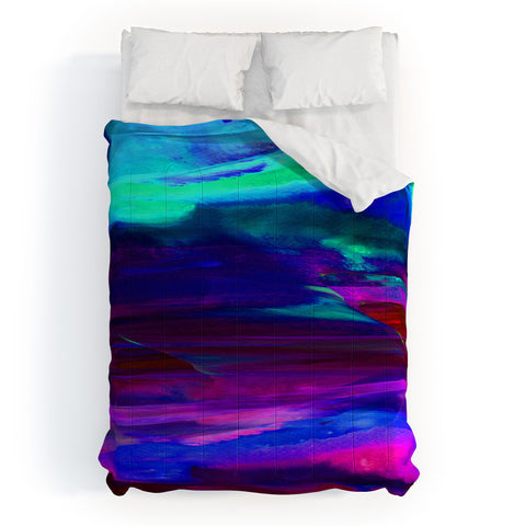 Holly Sharpe Sunset Sky at Night Comforter
