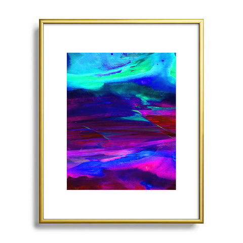 Holly Sharpe Sunset Sky at Night Metal Framed Art Print