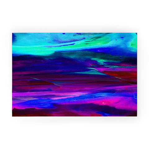 Holly Sharpe Sunset Sky at Night Welcome Mat
