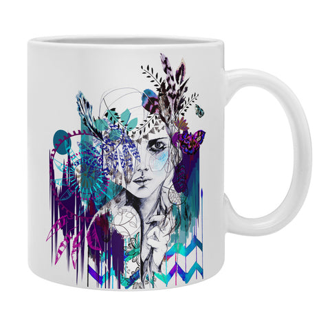 Holly Sharpe Tribal Girl Colourway Coffee Mug