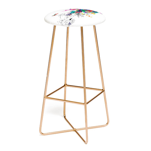 Holly Sharpe Tropical Girl 1 Bar Stool