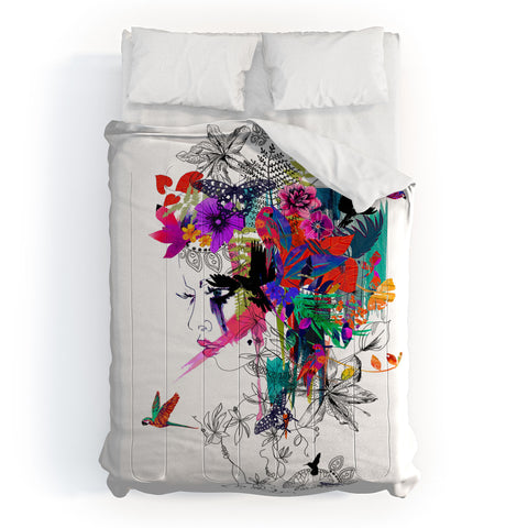 Holly Sharpe Tropical Girl 1 Comforter