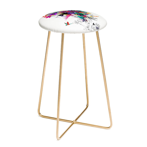 Holly Sharpe Tropical Girl 1 Counter Stool
