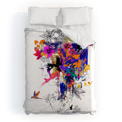 Holly Sharpe Tropical Girl Colourway Duvet Cover