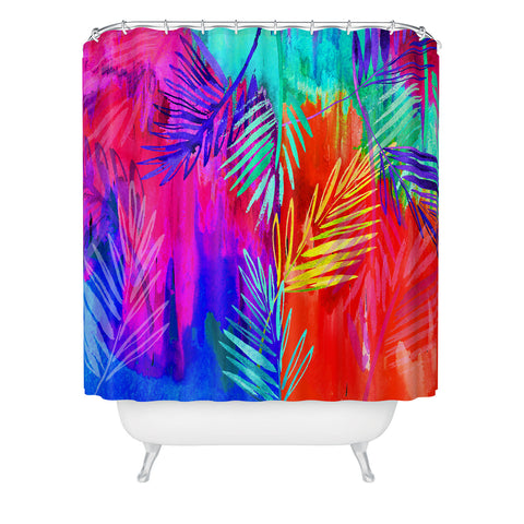 Holly Sharpe Tropical Heat 01 Shower Curtain