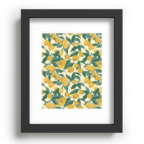 Huebucket Lemon Pugs Recessed Framing Rectangle