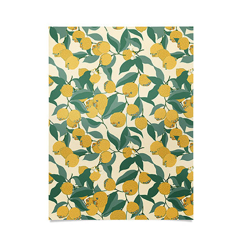 Huebucket Lemon Pugs Poster