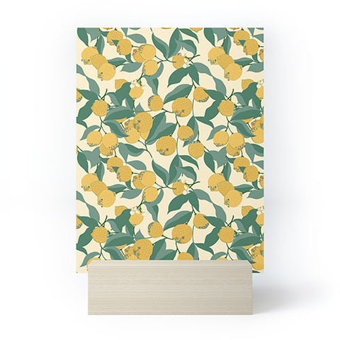 Huebucket Lemon Pugs Mini Art Print