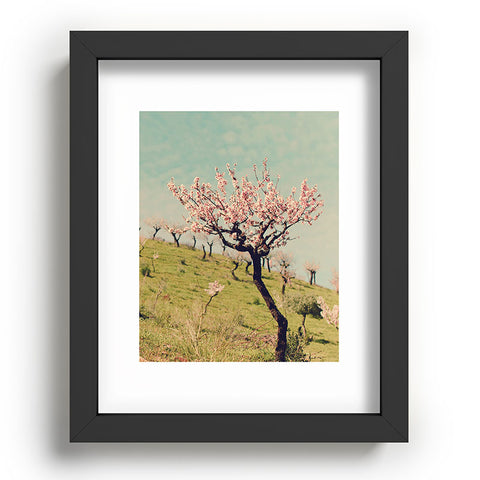 Ingrid Beddoes Almond Blossom Hill Recessed Framing Rectangle