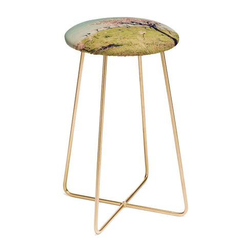 Ingrid Beddoes Almond Blossom Hill Counter Stool