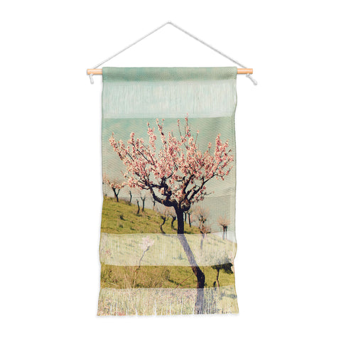 Ingrid Beddoes Almond Blossom Hill Wall Hanging Portrait