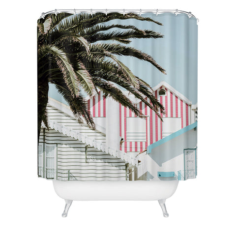 Ingrid Beddoes Aveiro Candy Stripes Shower Curtain