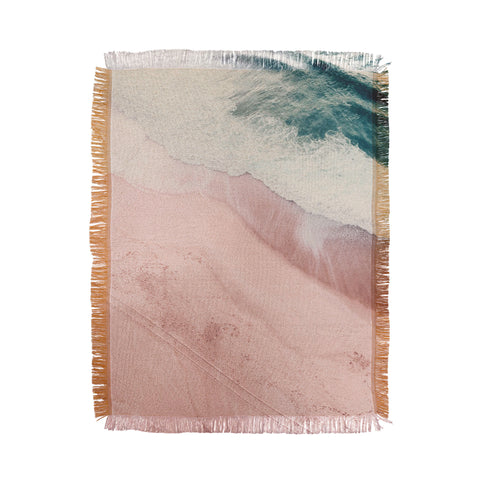 Ingrid Beddoes Beach Calm Throw Blanket