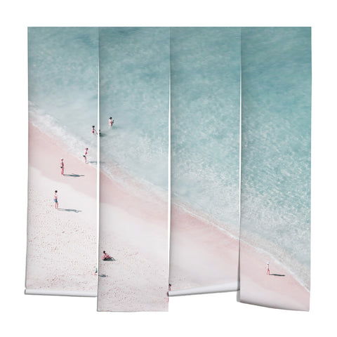 Ingrid Beddoes beach family love Wall Mural