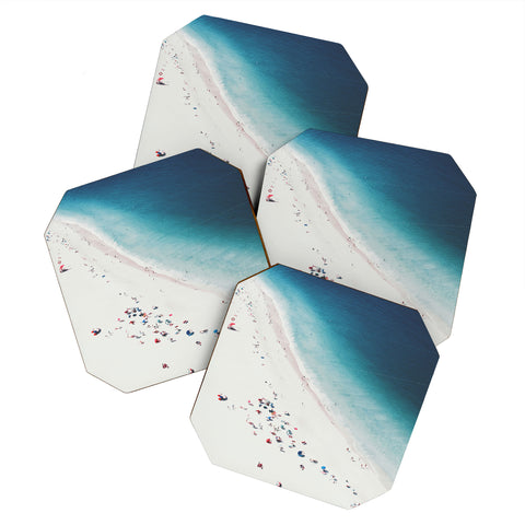 Ingrid Beddoes Beach Midnight Blue Coaster Set