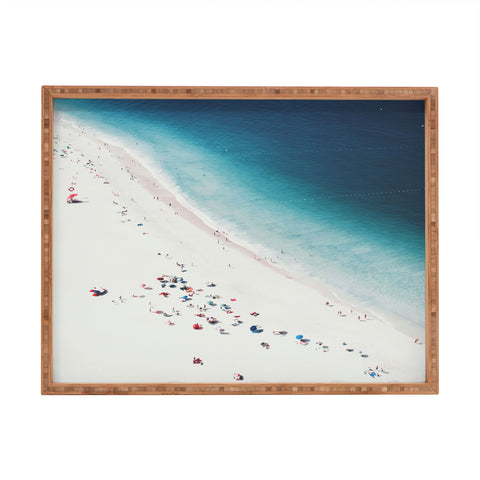 Ingrid Beddoes Beach Midnight Blue Rectangular Tray