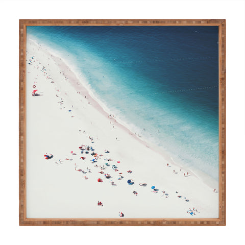 Ingrid Beddoes Beach Midnight Blue Square Tray