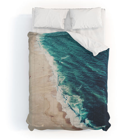 Ingrid Beddoes Beach Nazare Comforter