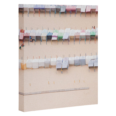 Ingrid Beddoes Beach Nude Pink Art Canvas