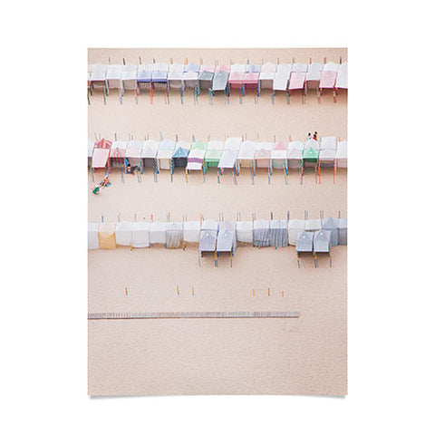 Ingrid Beddoes Beach Nude Pink Poster