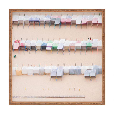 Ingrid Beddoes Beach Nude Pink Square Tray