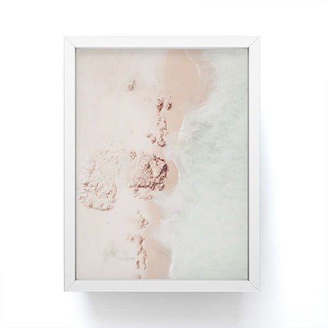 Ingrid Beddoes Beach Pink Champagne Framed Mini Art Print