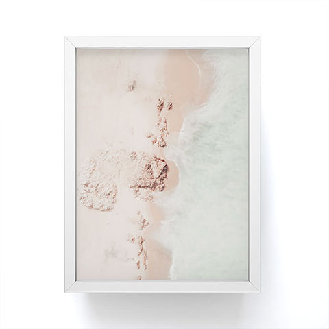 Ingrid Beddoes Beach Pink Champagne Framed Mini Art Print