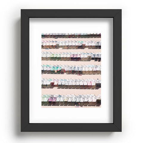 Ingrid Beddoes beach summer Recessed Framing Rectangle