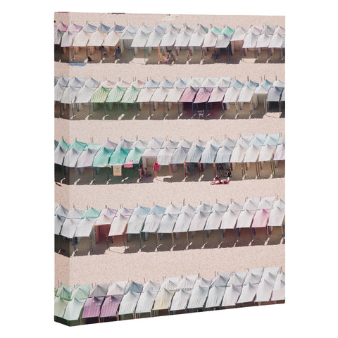 Ingrid Beddoes beach summer Art Canvas