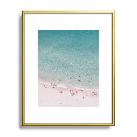 Ingrid Beddoes Beach Summer Days Metal Framed Art Print