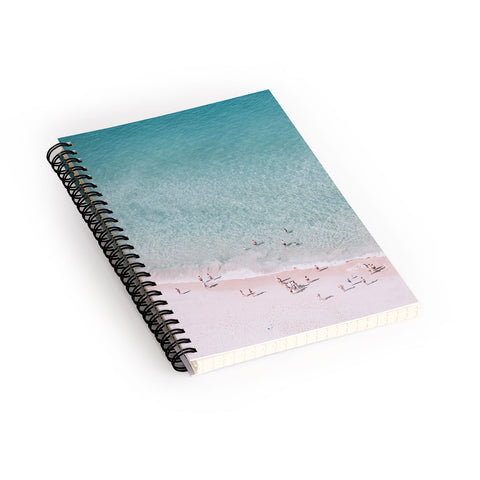 Ingrid Beddoes Beach Summer Days Spiral Notebook