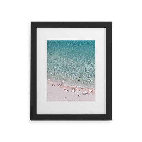 Ingrid Beddoes Beach Summer Days Framed Art Print
