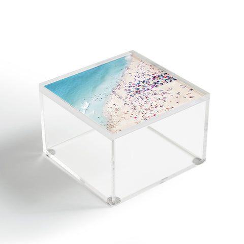 Ingrid Beddoes beach summer fun Acrylic Box