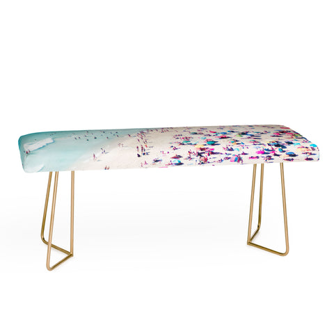 Ingrid Beddoes beach summer fun Bench