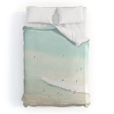 Ingrid Beddoes Beach Summer Fun I Duvet Cover