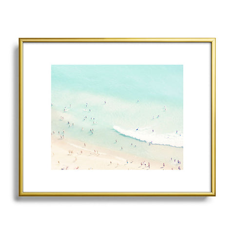 Ingrid Beddoes Beach Summer Fun I Metal Framed Art Print