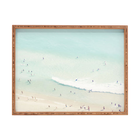 Ingrid Beddoes Beach Summer Fun I Rectangular Tray