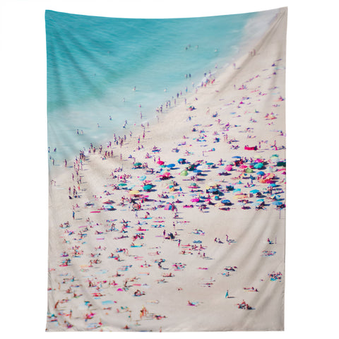 Ingrid Beddoes beach summer fun Tapestry