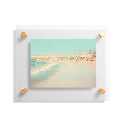 Ingrid Beddoes Beach Summer I Floating Acrylic Print