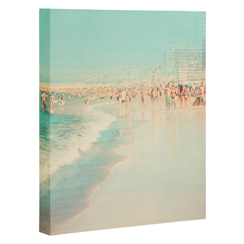 Ingrid Beddoes Beach Summer I Art Canvas