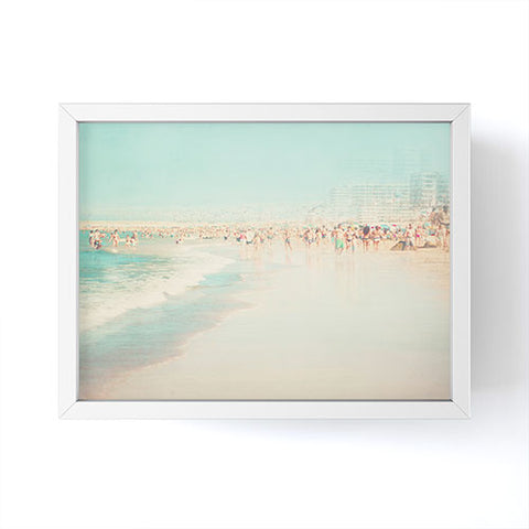 Ingrid Beddoes Beach Summer I Framed Mini Art Print