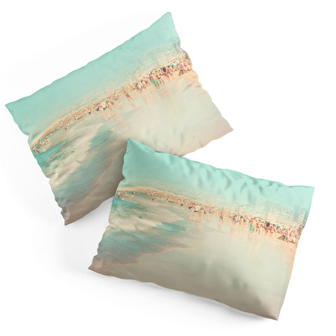 Ingrid Beddoes Beach Summer I Pillow Shams