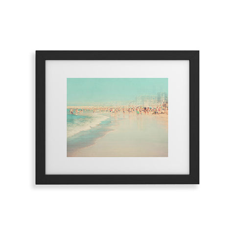 Ingrid Beddoes Beach Summer I Framed Art Print